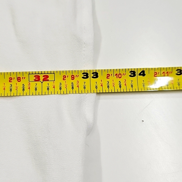 Chico's Kimono Caftan, White & Black, Size MEDIUM, *READ, FLAWED* - Picture 9 of 10